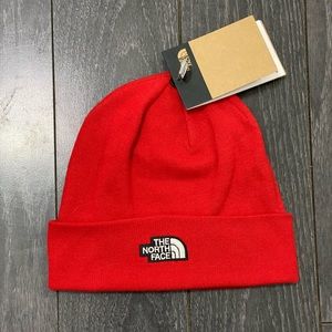 The North Face Red Winter Hat.